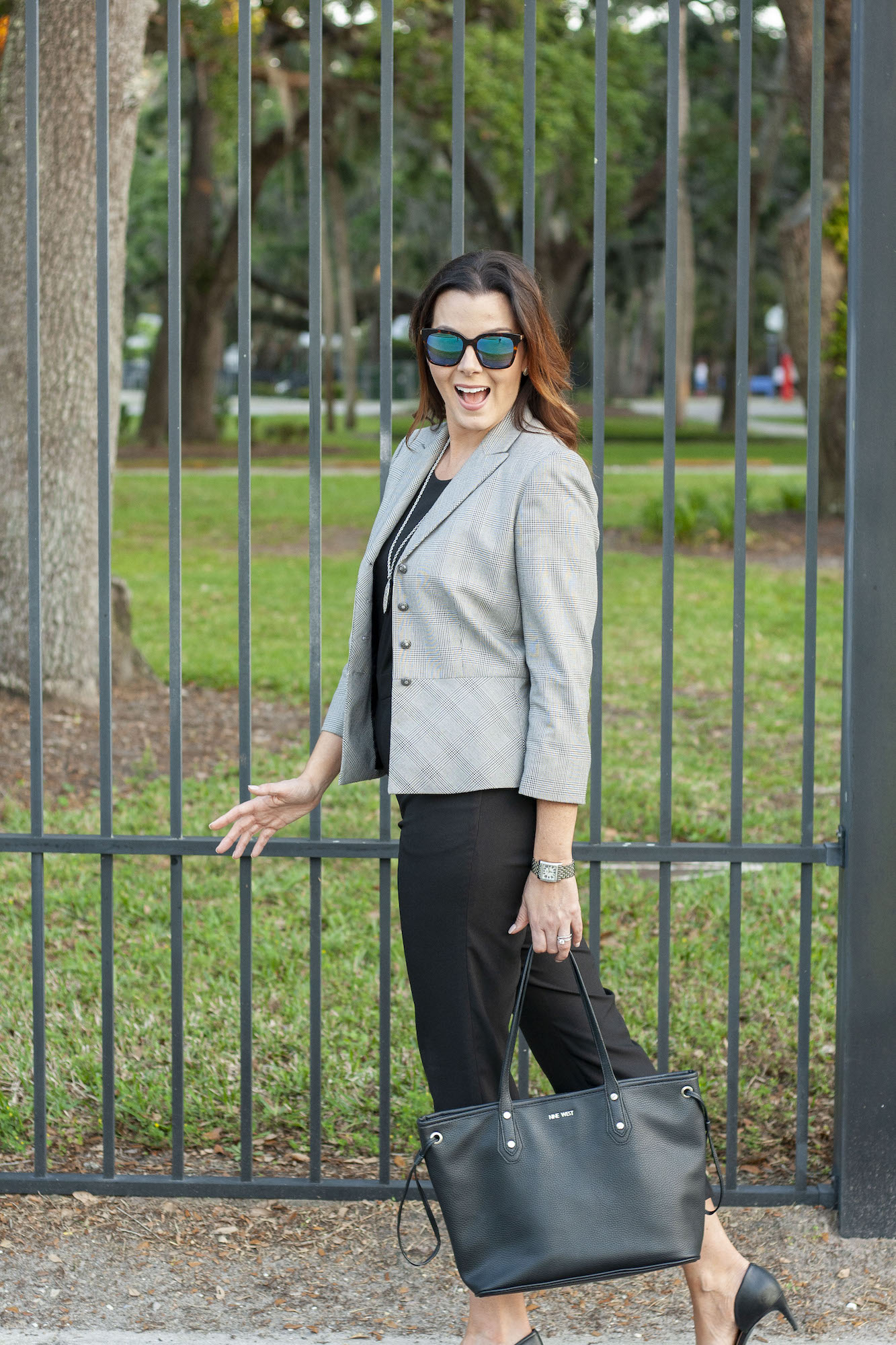 jumpsuit at work, banana republic, Florida blogger, business casual, work wear