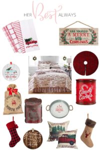 Vintage, rustic, Christmas decor, gift guide, blogger